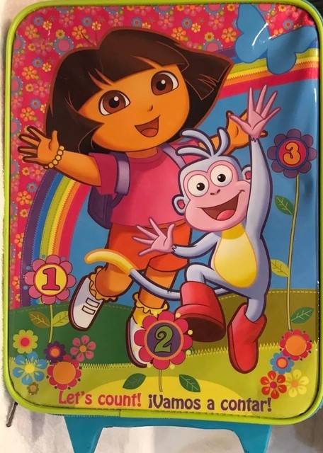 dora suitcase on wheels