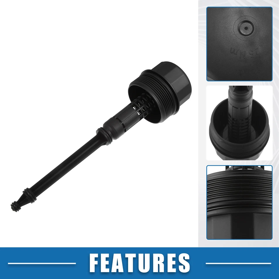 Pack (1) Tapa Filtro Aceite Motor Mercedes-Benz C240 C280 C32 Foto 3 de 4