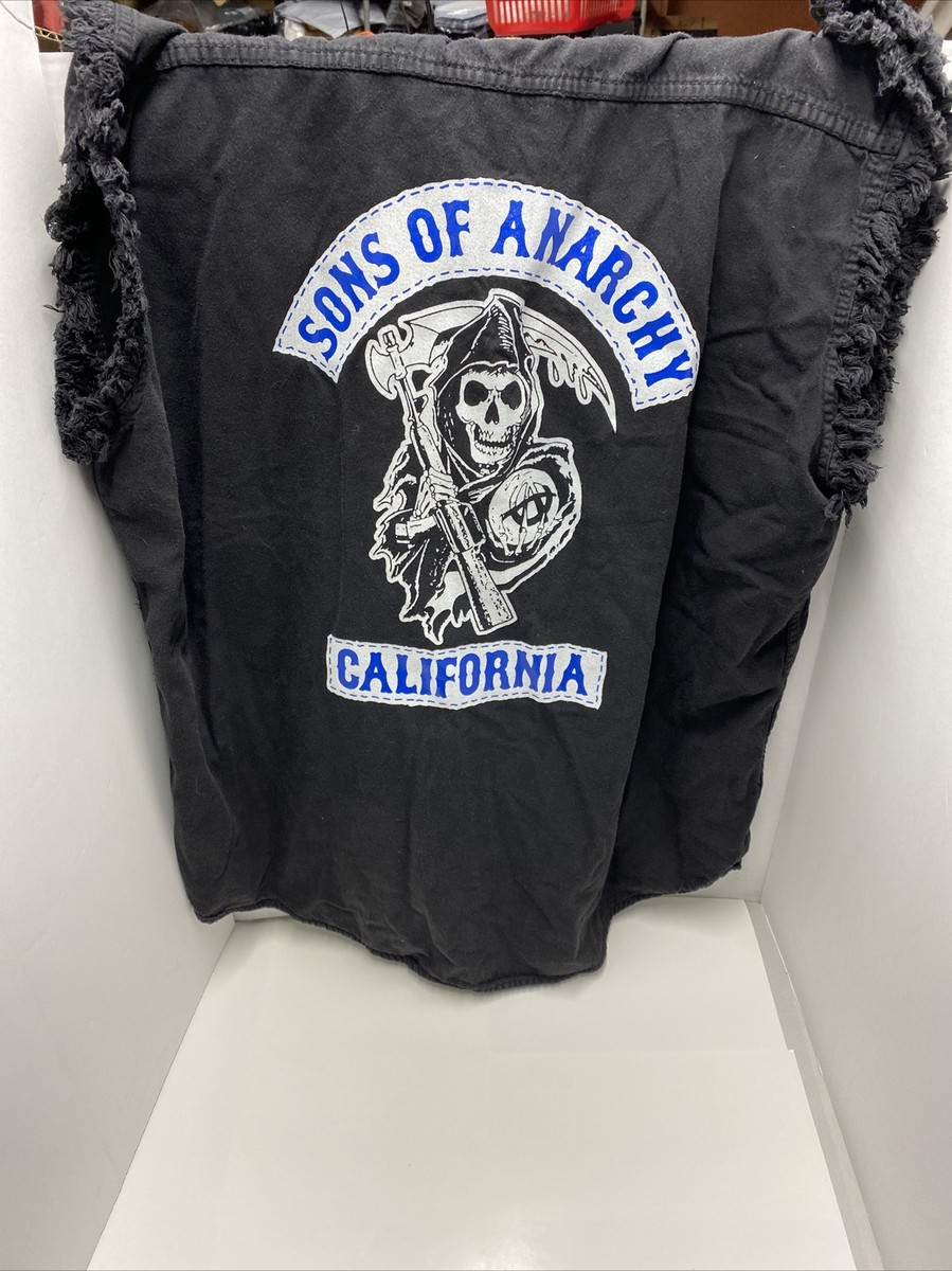 Denim Sons Of Anarchy Motorcycle Vest Sons Of Anarchy Men's XL