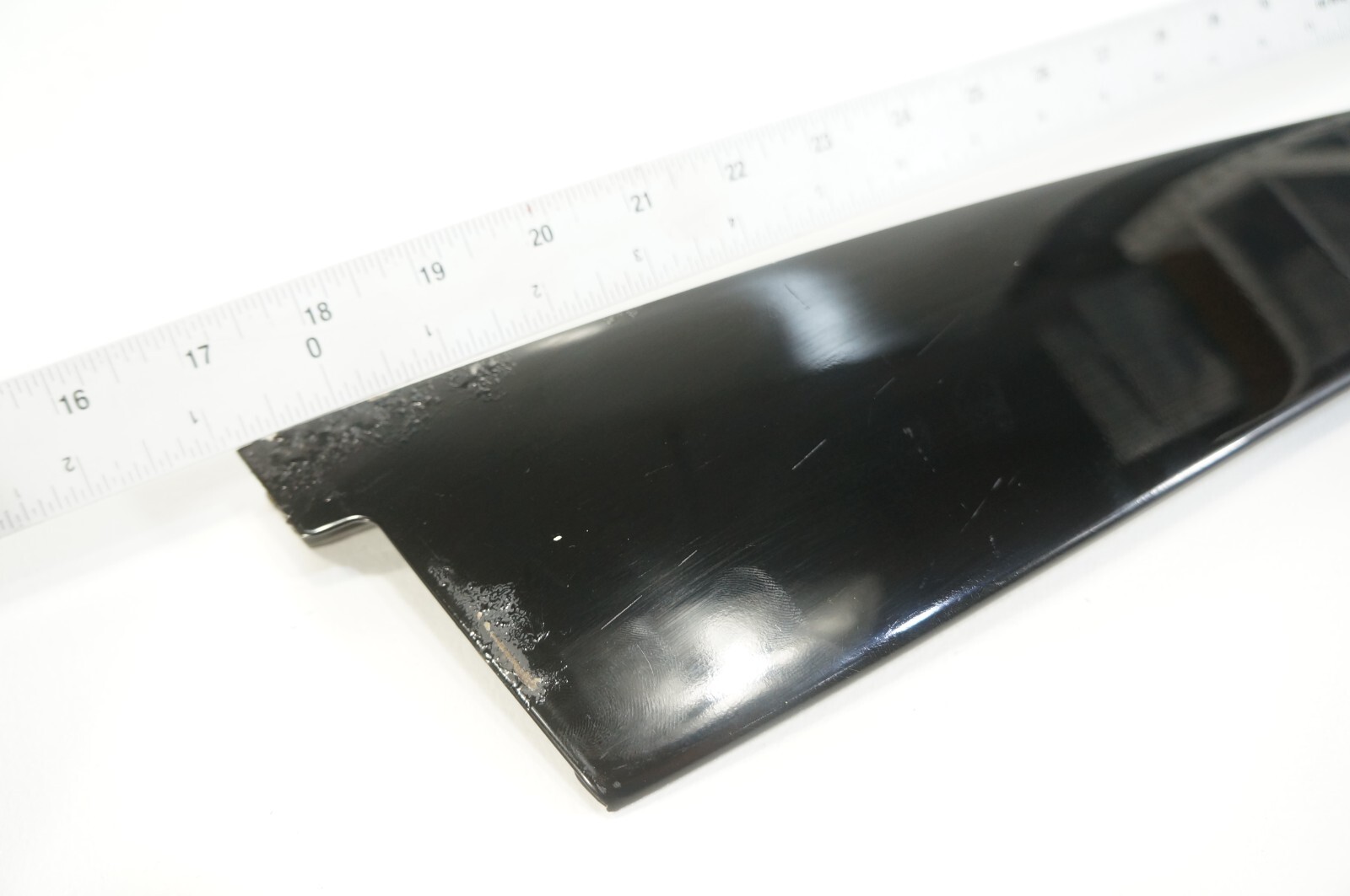 2006-2012 bentley SPUR Front Left Driver door B pillar trim molding black