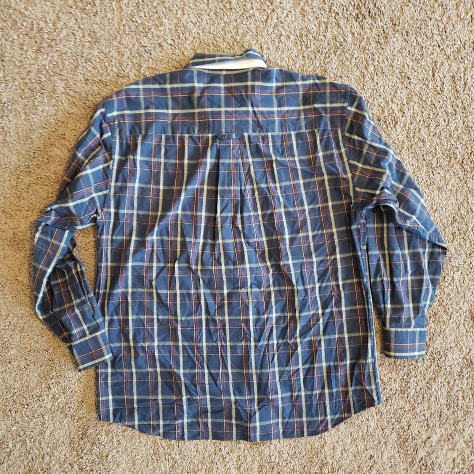 Pendleton button down long sleeve cotton plaid dr… - image 4