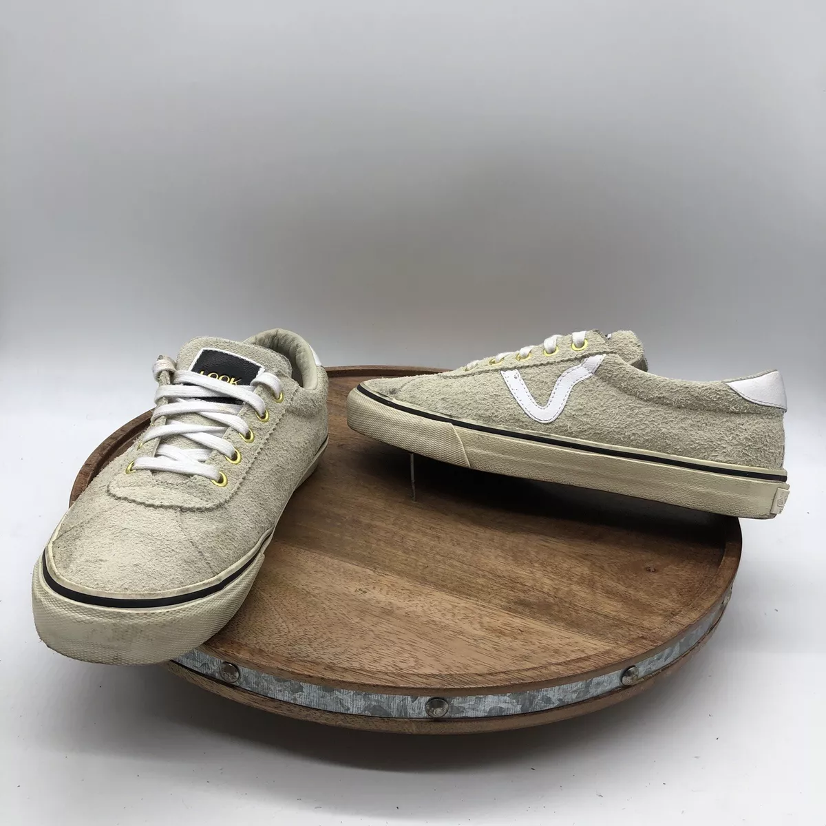 Vans Vault x LQQK Studio Epoch Sport Off White Cream Sail Gold
