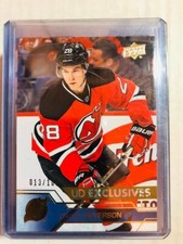  2016-17 Upper Deck Exclusives #115 Damon Severson /100 New Jersey Devils