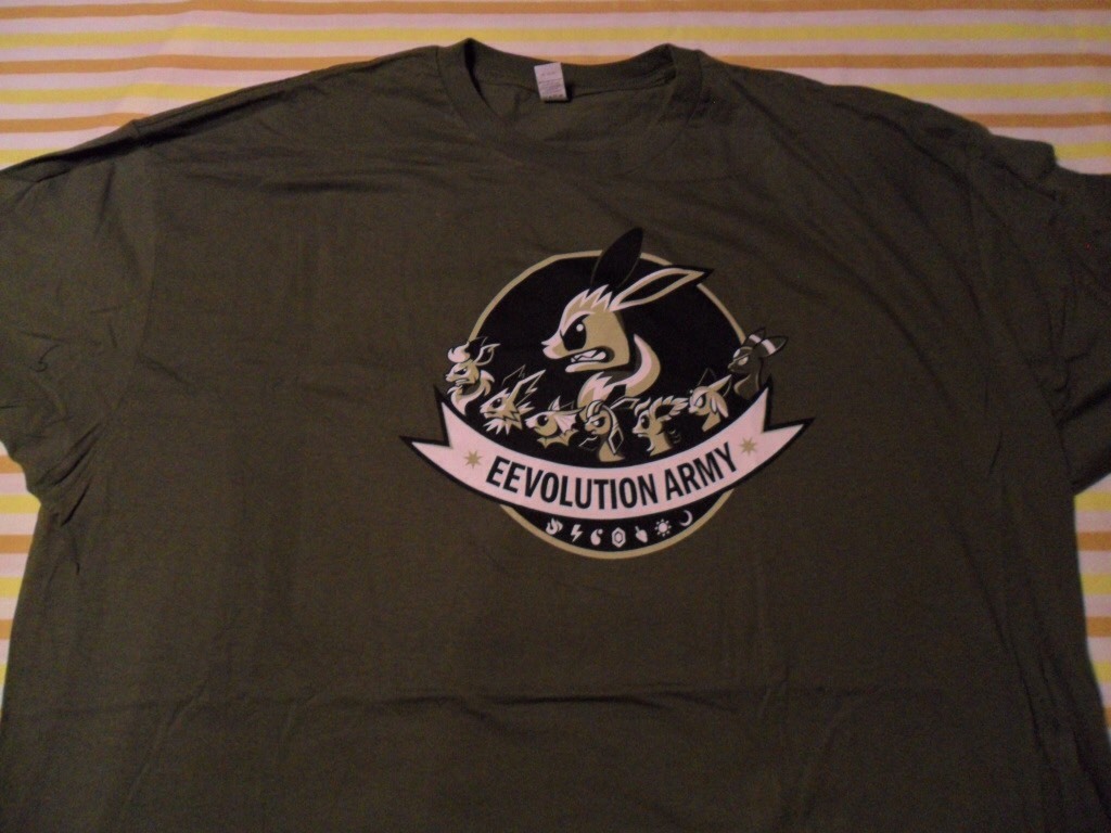 3X- NWOT Theyetee Eevolution Army Limited Edition T- Shirt