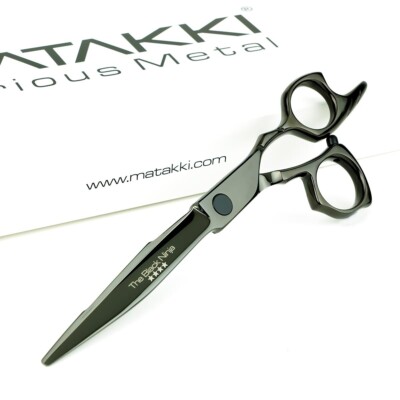 Matakki Black Ninja 6'' Professionelle Japanische Stahl Friseur Friseur Schere