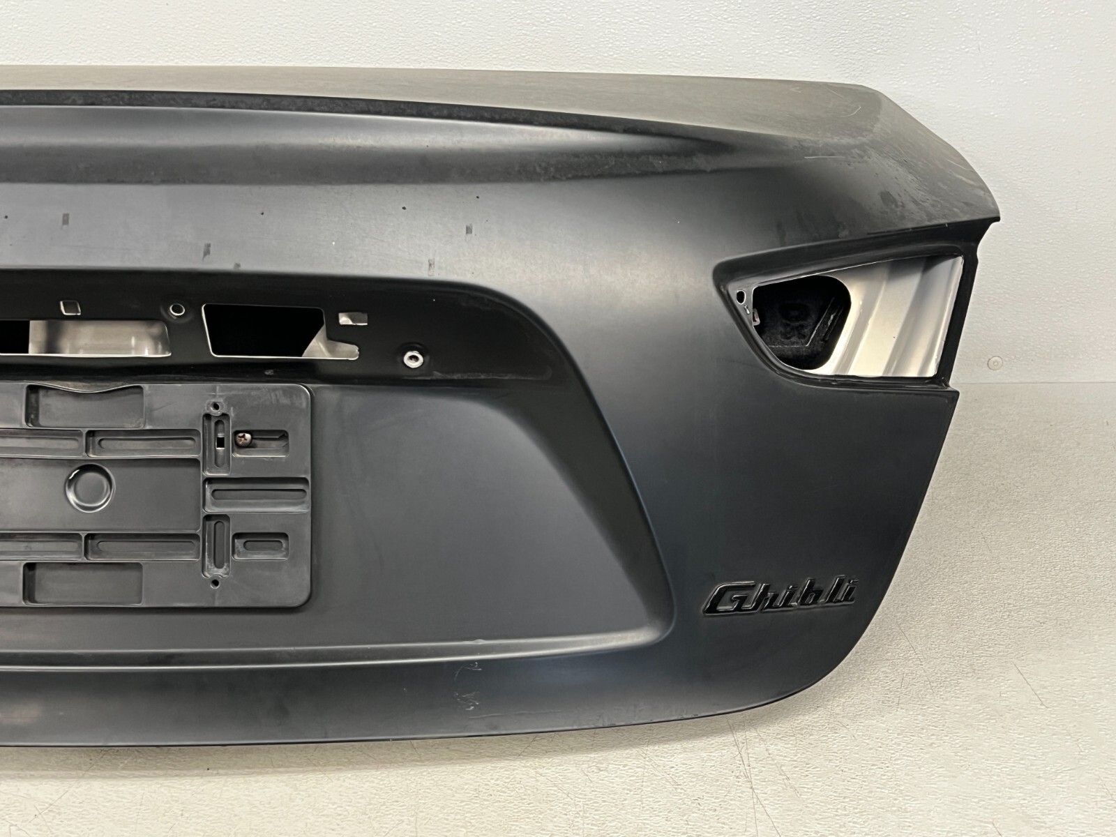 ⭐2014-2020 MASERATI GHIBLI SQ4 REAR TRUNK LID SHELL COVER PANEL GRAY OEM LOT2531