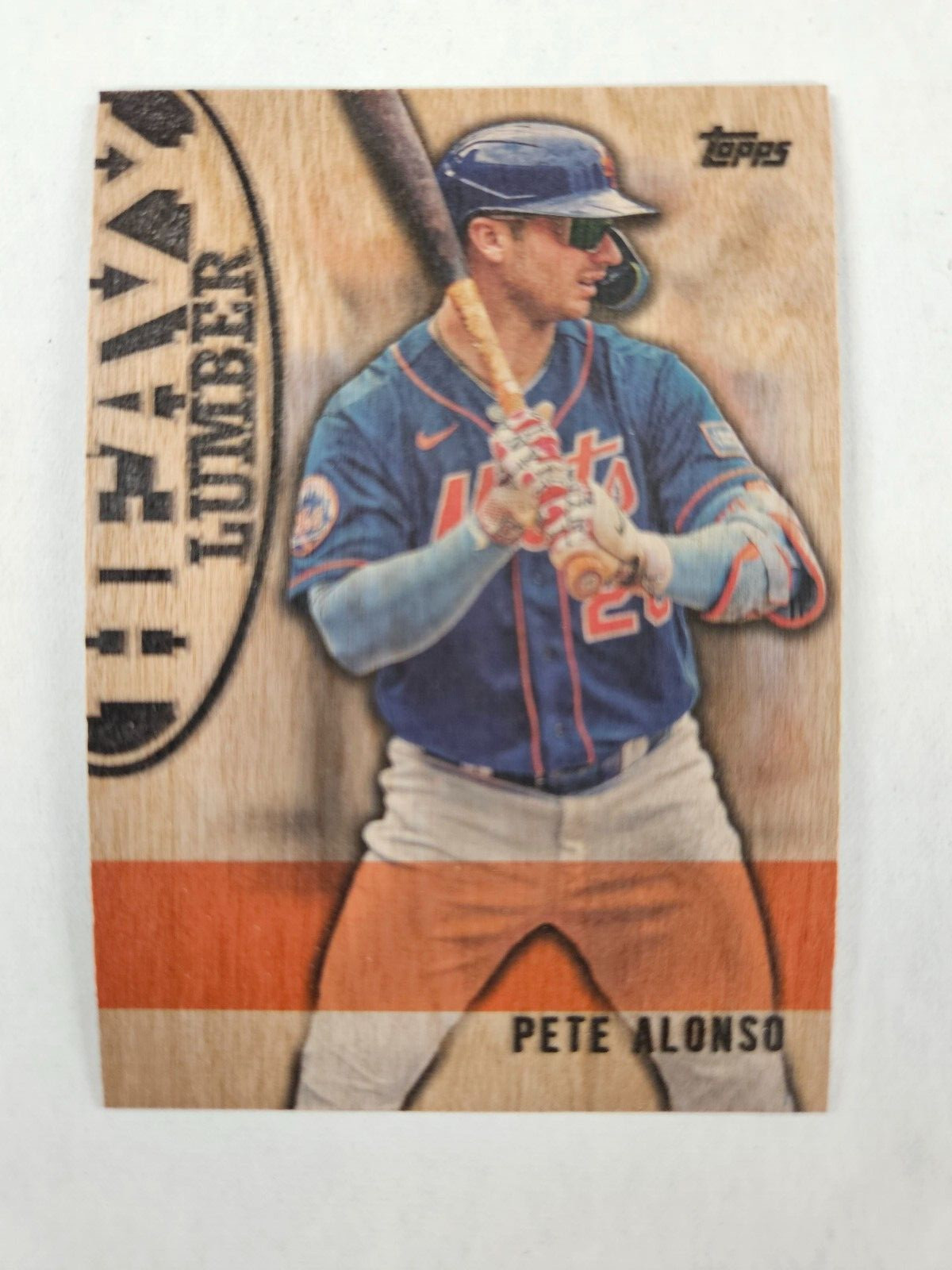 2024 Topps Series 1 Heavy Lumber #HL-5 Pete Alonso Insert Card Case Hit SSP G