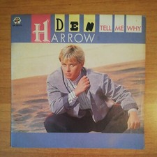 Den Harrow. Tell Me Why. Dangerous. 45 Giri Nuovo Mai Suonato. 1987.