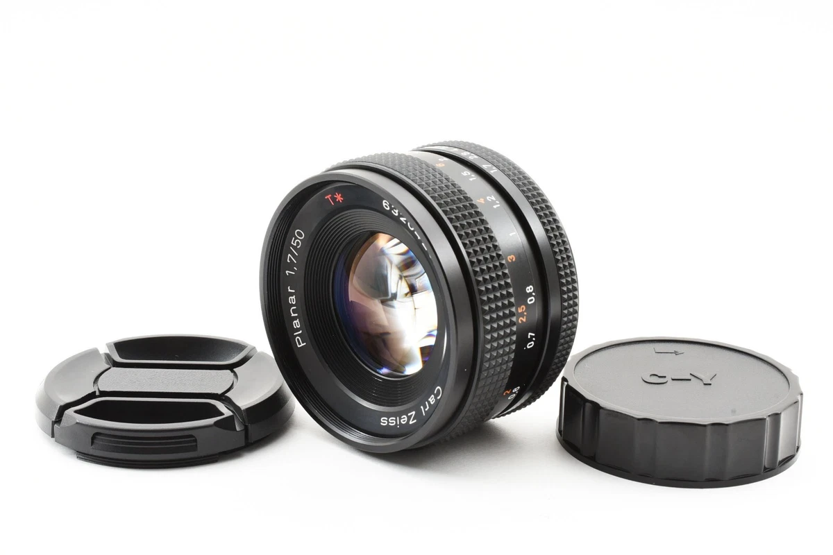 ZEISS Planar T* Camera Lenses 50mm Focal f/1.7 Maximum Aperture