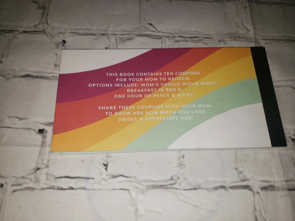 NUEVO Cupones Para Una Impresionante Mamá 10 Cupones Para Actividades Juntos Regalo Mamá Foto 2 de 4