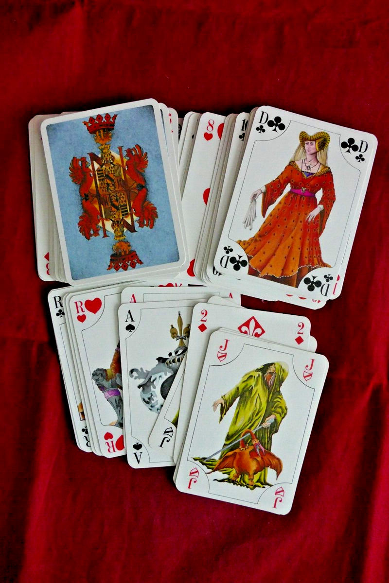 Coffret 2 Jeux De Cartes Bataille De Nancy 1477-1977 Par Grimaud