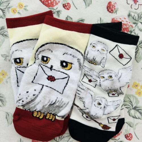 Disney Ladies Primark Socks Trainer Shoe Liner Harry Potter 3/4 Pairs - Picture 40 of 45
