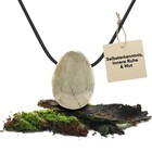 Pyrit Edelstein Anhänger | Kristall Kette mit Tropfen Anhänger