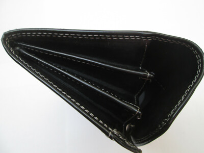 Portefeuille Ceinture Cuir EUROLINE - Noir - Unisexe - Vintage