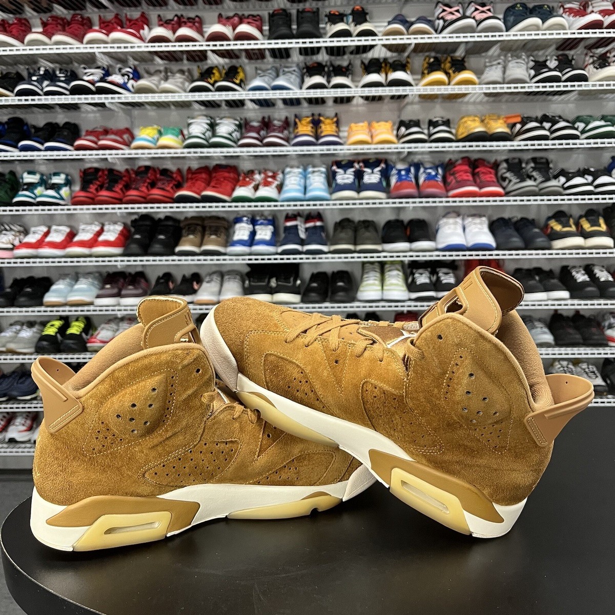 Nike Air Jordan 6 Retro Wheat 384664-705 Men's Size 11.5