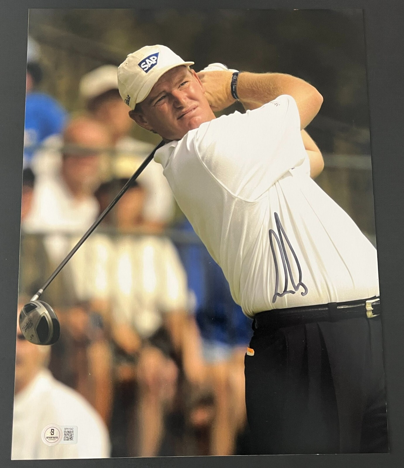 Ernie Els Autographed Signed 2002 THE BRITISH OPEN CHAMPIONSHIP 11x14 PHOTO & BECKETT COA 