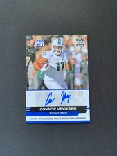 Connor Heyward 2022 Leaf Pro Set Football RC Auto Pittsburgh Steelers PSA-CH2
