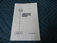 Orig Triumph Tr250 Tr6 Engine Competition Prep Handbook Manual 1968 Orig Triumph Tr250 Tr6 Engine Competition Prep Handbook Manual 1968