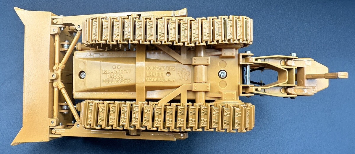 Komatsu D455A Bulldozer Dozer Diecast Scale Model Yonezawa
