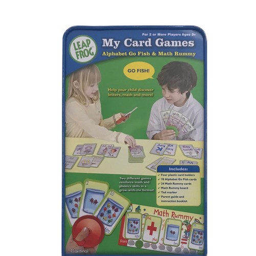 Leap Frog My Card Games in Tin Ages 3+ yrs - Picture 2 of 7