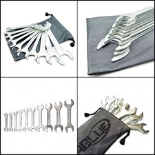 Super-thin Metric Wrench Set 10-piece 8-24mm Ultra-slim