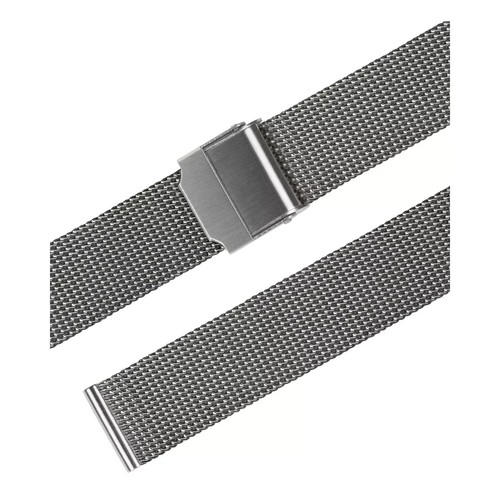 Uhrenarmband Metall in Silber von Eulit/Stalux - 14, 16, 18, 20 mm - Picture 2 of 2