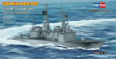 Hobby Boss 1:1250 82507 USS Kidd DDG-993 - NEU