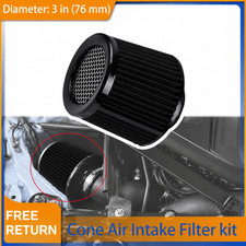 3 Universal Cold Air Intake Filter Black For Mazda Mx-5 Miata 3 6 Tuning