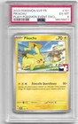 CARTE POKEMON PROMO PIKACHU PSA 6 -SVP FR 101 70 PV ECARLATE ET VIOLET TRES RARE