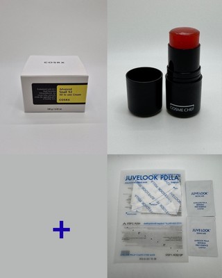 COSRX Snail 92 All in One Cream+COSMECHEF Heukdanggo Wrinkle Balm+JUVELOOK Mask