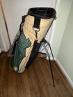 Vintage HIGHLANDER GOLF Golf Club Stand / Carry Bag, 4-Way Divider, Green — photo 1