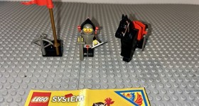 Lego 6009: Castle Black Knight Complete Vintage
