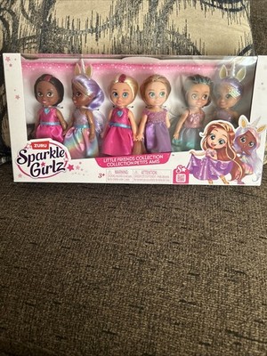 ZURU Sparkle Girlz Little Friends Collection 6 dolls 100524 *NEW*