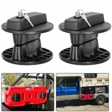 30L 8Gallon Fuel Tank Pack Mounting Bracket Gas Container Jerry Can Lock SUV ATV