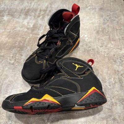 Little Kids Jordan s  - Jordan 7 Retro ''Citrus'' Black/Citrus- 12C Boys 