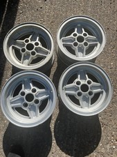 Ford Escort alloy wheels, mk2 RS 2000 , 4-Spoke, 81EBAA set Original paint