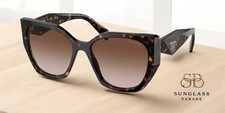 PRADA PR 19ZS 2AU6S1 Tortoise Brown Gradient 55 mm Women's Sunglasses
