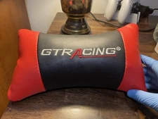 GTRacing Gaming Chair Red and Black Head Cushion *GREAT CONDITION*