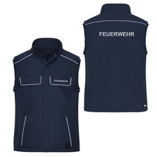 Softshellweste Reflect Feuerwehr Weste Bremen Dienstkleidung Dienstweste