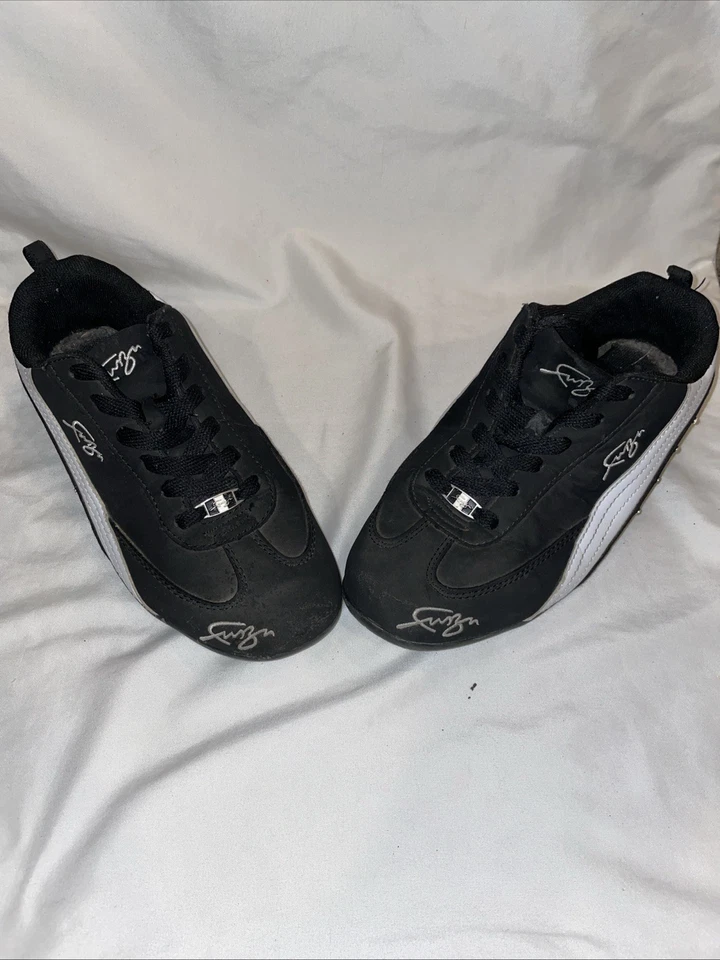 Tenis para mujer FUBU en blanco y negro - talla 7,5 (WMFB1300005) ropa de calle vintage Y2K Foto 2 de 4