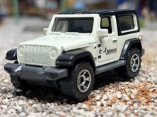 Loose Matchbox Jurassic World Dominion '18 Jeep Wrangler WHITE BIOSYN FSC