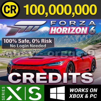 Forza Horizon 6 CR  CREDITS  100M | XBOX | PC | STEAM |