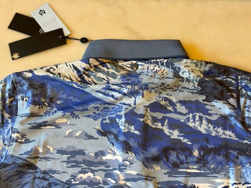 Greyson Golf Painted Highlands Polo Herren Größe Medium Cloud MFA23K59 474 neu 118 $ - Bild 20 von 22