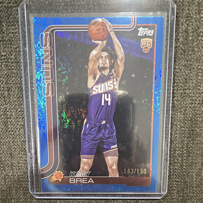 Topps Flagship 2024-25 Koby Brea Phoenix Suns Rookie BLUE #242 143/150