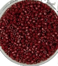Miyuki Delica Seed Beads 11/0 OPD Dark Maroon 8 Grams Db2120