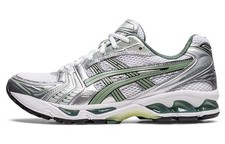 Asics Gel Kayano 14 White Pure Silver Slate Grey Sage - 1201A019-107 Size