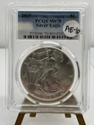 2015 BU $1  American Silver Eagle PCGS MS70 .999 1 oz  AE-6