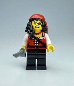 LEGO&reg; Pirates III Pirate Princess Minifigure w/ Sword  pi165 70411 - Excellent