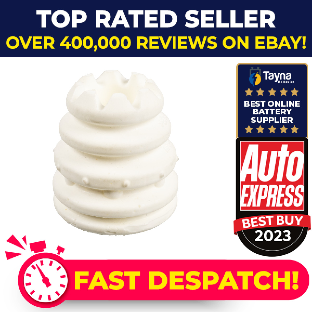 Suspension Buffer fits FORD MONDEO Mk5 TDCi 1.5D Front 2015 on 1859504 1866985