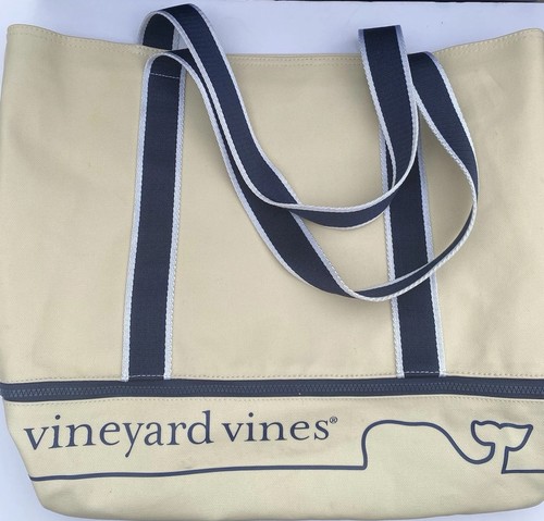 Vineyard Vines Target Whale Beach Pool Tote Bag Cooler Cream